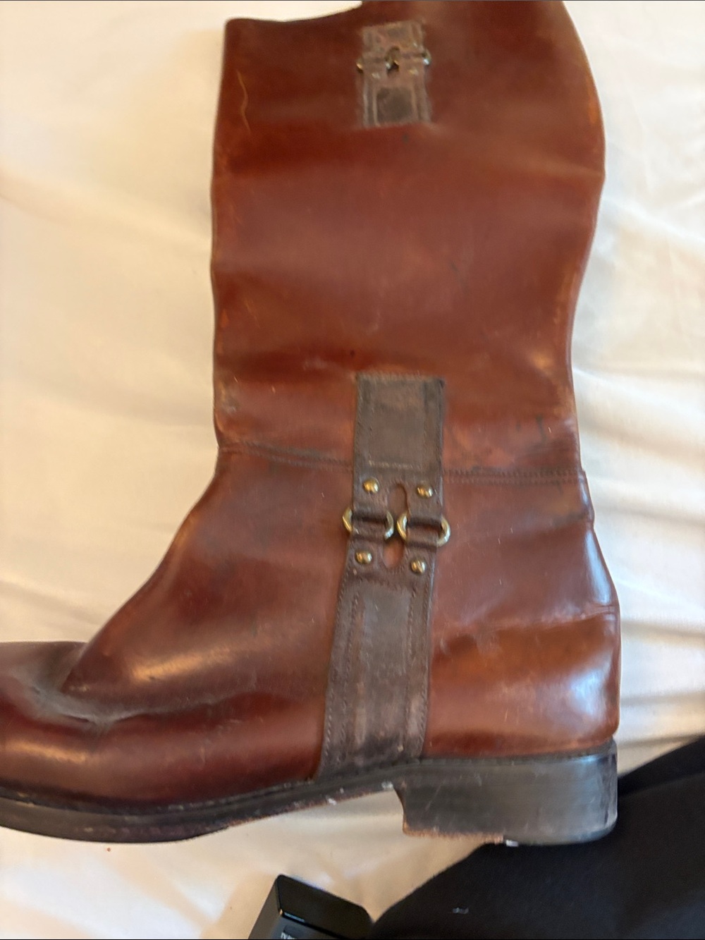 Women’s Brown Leather Riding Boots